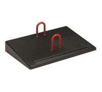 Wonday Socle plastique Porte-stylo pour blocs éphéméride Noir