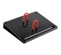 Socle pour calendrier, en plastique, noir