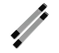 Socle pour lave-linge Support de machine à laver réglable 24 roulettes, support sèche-linge universel for réfrigérateur(2pcs Silver)