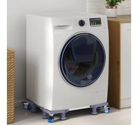 Socle pour machine à laver Gris 67 x 67 x 12 cm vidaXL