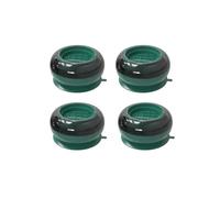 Socle pour machine à laver Lot de 4 patins anti-vibrations for machine à laver, pieds en caoutchouc for meubles, antidérapants, silencieux, universels, for réfrigérateur(Green 4PCS)
