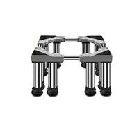 Socle pour Machine à Laver Lourd RéFrigéRateur et SèChe-Linge Base De Support De Distributeur Automatique RéGlable Longueur 65-80cm CuisinièRe Lave-Vaisselles Base - 400kg (12Legs,24-27cm)