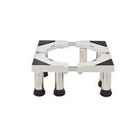 Socle pour machine à laver, réfrigérateur et sèche-linge, réglable Largeur/Longueur 42-68cm Climatiseur intérieur Support Piédestal Antidérapant lave-vaisselles 4/8/12 Pied (8Legs,18-21cm)