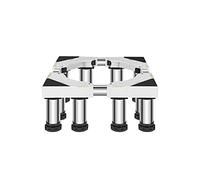 Socle pour Machine à Laver, RéFrigéRateur et SèChe-Linge RéGlable Longueur/Largeur 42cm-66cm Plateau RéFrigéRateur SuréLevé 8/12 Pieds à Usage Intensif Base De Laveuse (13-17cm)