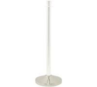 Socle pour poteau d'accueil chrome 31x31cm (Socle NON inclus) Securit 5 G