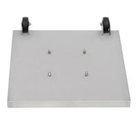 Socle pour présentoir LED (SANS le pied) acier inoxydable. Pour presentoir MCS 6A4 LSS et MCS 4A4 LSS Securit