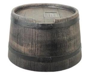 Socle pour tonneau 120L imitation bois Nature