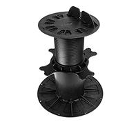 Socle Premium Camp de terrasse Stock Bar Pieds réglables Pied Rotatif pour Le Bois WPC ALU Pieds réglables Terrasse Les Pieds Fondation 18 pièces (1 Carton) réglage en Hauteur 170-270 mm