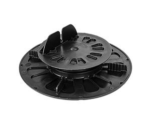 Socle Premium Camp de terrasse Stock Bar Pieds réglables Pied Rotatif pour Le Bois WPC ALU Pieds réglables Terrasse Les Pieds Fondation 52 pièces (1 Carton) réglage en Hauteur 19-27 mm
