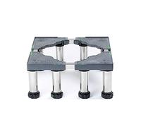 Socle réglable pour machine à laver, réfrigérateur, machine à laver 45-70 cm socle réglable pour sèche-linge, réfrigérateur, machine à laver, support d'étagère en acier inoxydable 8pieds réglables