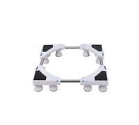 Socle RéGlable pour RéFrigéRateur Scratch PréVention RéGlable Longueur/Largeur 42-60cm Support De Machine à Laver Base TéLescopique pour Meubles Lave-Vaisselles (H: 10-14cm) (12 Legs)