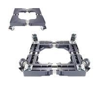socle réglable, Support for électroménager réglable gris avec roulettes 43-68 cm X 9-12(4 Wheel)