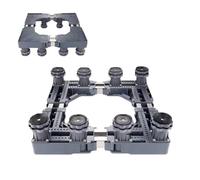 socle réglable, Support for électroménager réglable gris avec roulettes 43-68 cm X 9-12(8 feet)