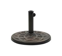 Socle rond de parasol Polyrésine 11 kg Bronze
