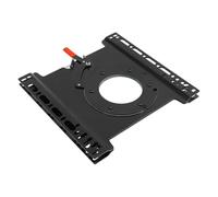 Socle rotatif à 360° pour siège - Console rotative avec poignée Push - Plateau tournant universel - Charge lourde - Rectangulaire - Pour Mercedes-Benz, Ford Transit