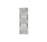 Socle - Socle de surface, 3 éléments, couleur blanche, idéal pour les connexions électriques dans différents espaces. Installation et utilisation faciles. *