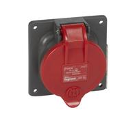 SOCLE TABLEAU PC 16A 4P+T 400V PLASTIOQUE IP44 LEGRAND 052220