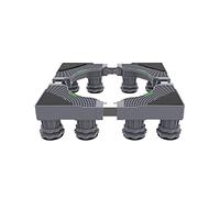 Socle Universel pour Lave-Linge/SèChe-Linge RéGlable Base De Machine à Laver Longueur/Largeur 42-68cm Climatiseur IntéRieur Support Base TéLescopique pour Meubles Hauteur 9-12cm (8Legs)