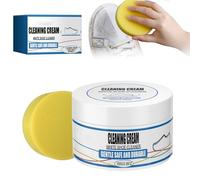 SOCLING Travel Cleaning kit Hotel,White Shoe Cleaning Cream,Crème Nettoyante Chaussure Blanche,Cleaning Cream White Shoe Cleaner,White Shoe Cleaning Cream with Sponge,Shoes Whitening Stain Remover