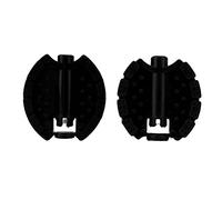 Socobeta 2 PCS Pédales de Vélo pour Enfants Tricycle Bicycle Plastique Plastique Pédales de Pied de Vélo pour la Plupart des Tricycles (Noir)