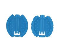 Socobeta 2 PCS Pédales de Vélo pour Enfants Tricycle Bicycle Plastique Plastique Pédales de Pied de Vélo pour la Plupart des Tricycles (Bleu)