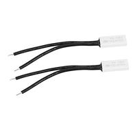 Socobeta 2 Pièces KSD9700 Interrupteur de Contrôle de Température NC de Précision avec Plage de Température Complète 40-150 ℃ pour le Contrôle de la et la Protection Thermique (120)