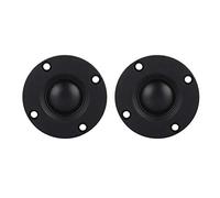 Socobeta 2pcs 30W 6Ω Silk Dome Tweeter HiFi Haut-Parleur pour Son Clair