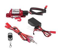 Socobeta Accessoire RC, capacité de Remorquage Efficace en Métal, Treuil télécommandé Pratique pour SCX10 D90 HPI