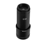 Socobeta Adaptateur CCD pour Microscope 0,5X - Revêtement Antireflet Bleu, Design Compact, Vue Large - Compatible avec Les Oculaires 23,2/30/30,5 Mm - Idéal pour Une Utilisation en Laboratoire