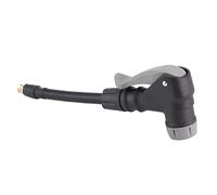 Socobeta Adaptateur de tuyau de gonflage à connecteur simple, adaptateur de pompe à pneu, adaptateur de tuyau de gonflage 2 en 1 en caoutchouc de pour valve gonflable française.