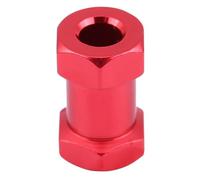 Socobeta Adaptateur Hexagonal RC Solide Durable Adaptateur de Moyeu de Roue Hex (20 mm Rouge)