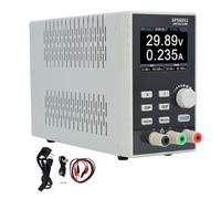 Socobeta Alimentation CC Programmable, Alimentation de Banc Réglable 60V 5A 150W avec Conception sans Ventilateur pour Les Tests électroniques (Prise UE)
