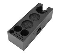 Socobeta Base de Gare de Coffee Tamper, élégant Grande capacité STURDY CONSTRUCTION Black Coffee Tamper Station pour café