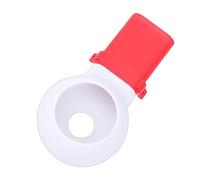Socobeta Boîte de Collecte de Poussière pour Perceuse, Bol Collecteur de Poussière Réutilisable pour le Perçage et la Peinture des Murs Intérieurs, Rouge, 12x6cm