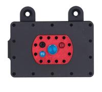 Socobeta Boîte d'équipement de Voiture RC, RC Boîte de Protection Protectrice en Aluminium en Alliage Léger Robuste et Durable scellé avec Vis de Mise à Niveau (Noir)