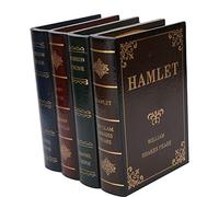 Socobeta Boîte en Forme de Livre Mallette de Rangement pour Bijoux Vintage Boîte de Rangement Exquise Décoration de la Maison Bureau Bibliothèque Ornements