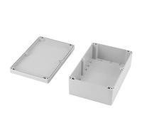 Socobeta Boîtier de Projet en Plastique Blanc Résistant à L'eau, Boîte de Jonction pour Usage Intérieur et Extérieur, 230x150x85mm