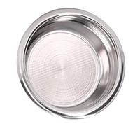 Socobeta Bol de Filtre Porte-filtre Poreux en Acier Inoxydable pour Poignée de 58 Mm, Accessoires de Machine à café pour une Extraction de 2 Tasses, Sûr et Inoffensif pour la Maison/cuisine/magasin