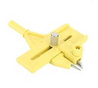 Socobeta -boussole Circulaire, Outil de Circulaire Rond pour Rayon de 1,5 à 50 Mm avec Bouton Fixe et Couvercle Améliorés