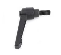 Socobeta Bouton à Filetage Mâle M8 16-60mm, Poignée de Serrage Robuste, Poignée à Cliquet pour L'ingénierie des Installations, Revêtement en Poudre en Alliage 1 Pièce (M8*16)