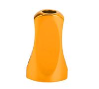 Socobeta Bouton de Remplacement pour Moulinet de Pêche, Poignée Plate en Alliage D'aluminium Solide pour Leurre, Accessoires de Pêche en Mer (Or)