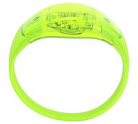 Socobeta Bracelet LED avec Contrôle du Son, Bracelet Clignotant pour la Course à Pied, Matériau en Silicone Cool (Verte)