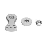 Socobeta Bras Servo Léger et Durable 25T RC pour Une Conduite Stable, Véhicule télécommandé 1/10 (Couleur Ti)