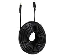Socobeta Câble Audio Stéréo HiFi Câble Jack Aux 3.5mm Câble D'extension Audio Mâle à Femelle avec Son Hifi Stéréo pour Casque de Smartphone Noir(30m)