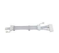 Socobeta Câble D'extension PCIe 5.0 Design élégant pour RTX 3090Ti RTX 4080 4090 Blanc 16AWG 1 unité