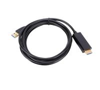 Socobeta Câble d'interface Multimédia USB vers HD, Résolution 1080P | Compatible avec OS X, plug and play facile, prend en charge plusieurs résolutions, construction durable