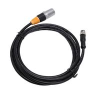 Socobeta Câble Ethernet blindé M12 RJ45 pour une Transmission Stable du Signal dans des Environnements Difficiles pour L'automatisation Industrielle (2m)