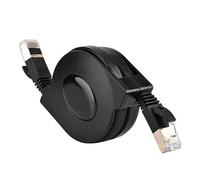Socobeta Câble Ethernet CAT7 LAN Network RJ45 600MHz Cordon de raccordement Cordon Ethernet Plat rétractable