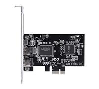 Socobeta Câble Firewire Plug-and-Play Carte contrôleur PCI-E Haute Vitesse Ordinateur à Fonctionnement simultané