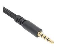 Socobeta Câble Masculin de 3,5 Mm Mâle à Mâle 3,5 Mm Câble AUX avec Contrôle de Volume et Muet Microphone pour Cloud